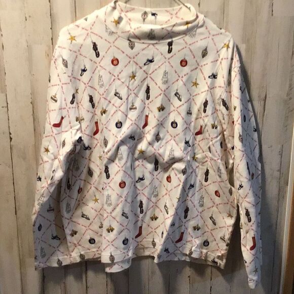 Golf shirt, short sleeve Christmas edition by liz golf Size XL - Picture 1 of 5